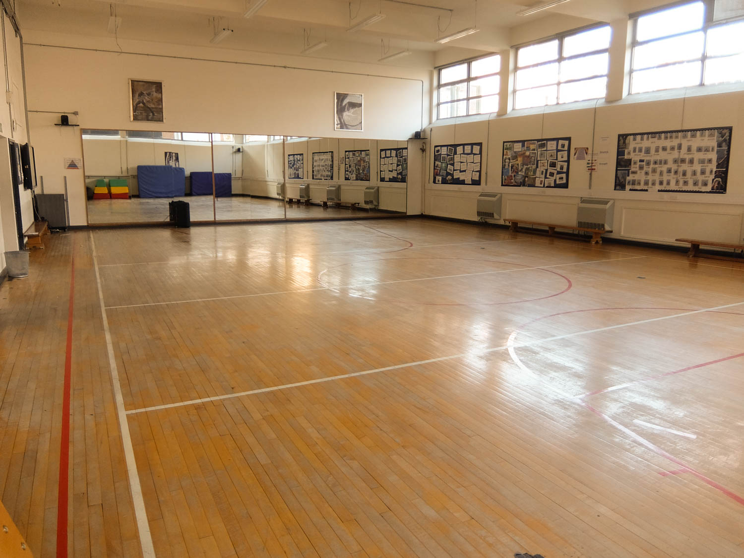 Gym for hire at Harris Academy Bermondsey