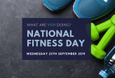 Looking ahead to National Fitness Day 2019