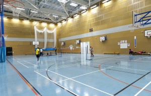 Sports Hall at the Globe Academy