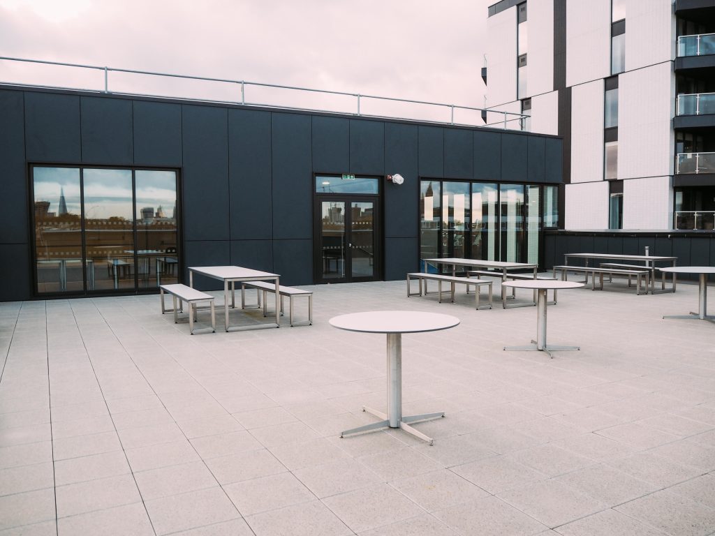 Roof Terrace Schools Plus at Sir Simon Milton Westminster UTC